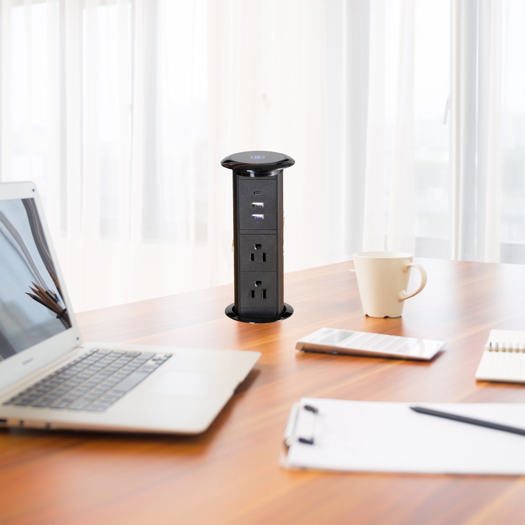 Motorised Pop Up Sockets